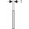 Кнопка смыва GEBERIT SIGMA 50 116.036.QB.1 красное золото